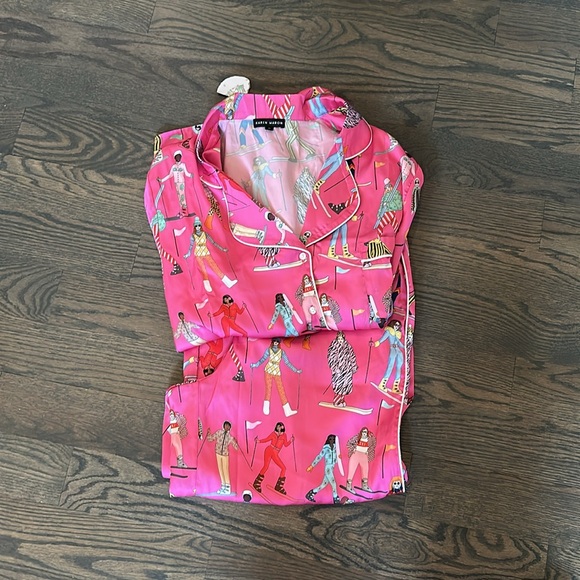 Karen Mabon LIMITED EDITION APRÉS SKI PYJAMA SET M - Picture 3 of 5